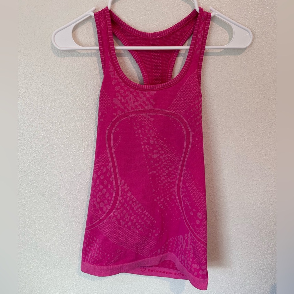 Lululemon Swiftly Tech Racerback Tank Pink | 4